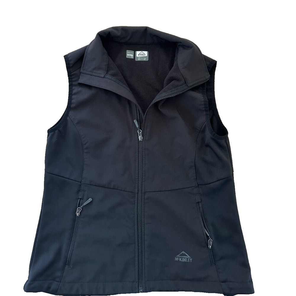 McKinley Softshell Dry-Plus Wind stop Stretch Vest women size L‎